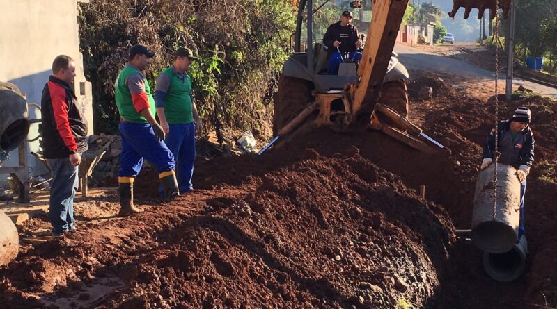 Melhorias nas ruas de Seara